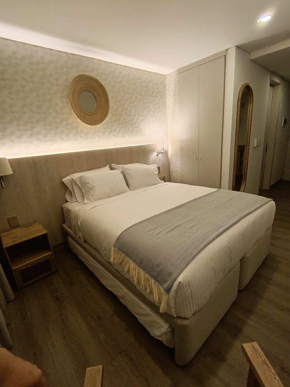 Apartamento de 1 habitación amoblado frente al mar
