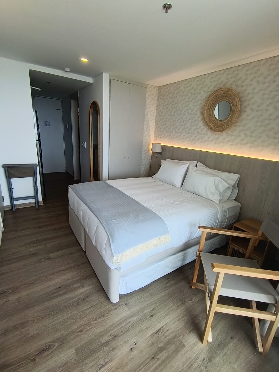 Apartamento de 1 habitación amoblado frente al mar
